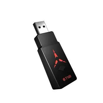 

free shipping for COOV T100 double bluetooth wireless game controller adaptor use X1 NS PRO for PS4/PC/NS