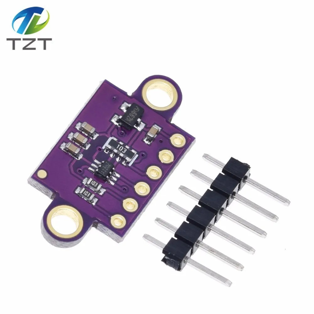 TZT VL53L0X время полета(ToF) Лазерный диапазон датчик прорыва 940nm GY-VL53L0XV2 лазерный модуль расстояния IEC IIC