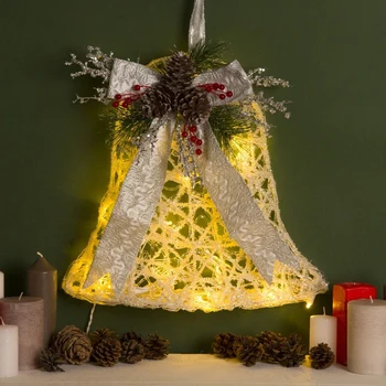 

The figure is acrylic. "Bell with white cones" 45x11x40 cm, 20 lamps, 220V, HEAT. BEL 2315196