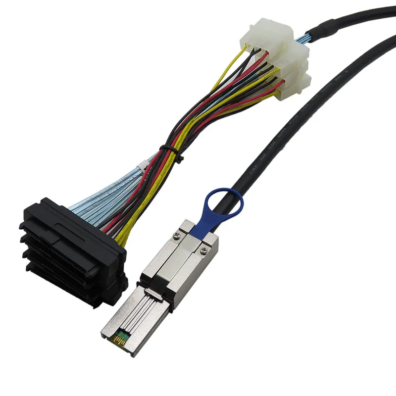 Сервер передачи данных линии MINI SAS 26P к minisas 29P SFF-8482 питания PUO88