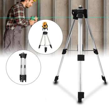 

Dreamburgh Laser Level Tripod Adjustable Height Aluminum Stand Holder For Self leveling Laser Level Building Measurement Tools