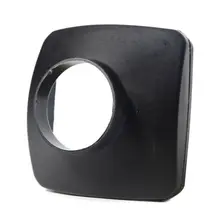 

1pc One Hole Outlet Cover 75mm Fits For Auto Cars Trucks Parts Plastic