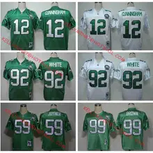 Stitiched, Philadelphia s, Reggie White, Randall Cunningham, Jerome коричневый, Joyner Green, возврат для мужчин Джерси