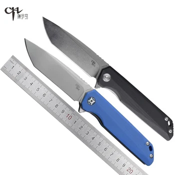 

CH CH3507 Extended Tanto D2 Blade G10 Handle Ball bearing Folding Knife Camping Hunting Collectioon Gift EDC Pocket knives 3507