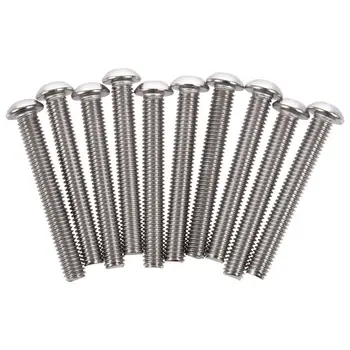 

New Stainless Steel Button Head Screw, Hex Socket Bolts Type:M6 / 6mm Bolt size:M6 x 45mm Your pack quantity:10
