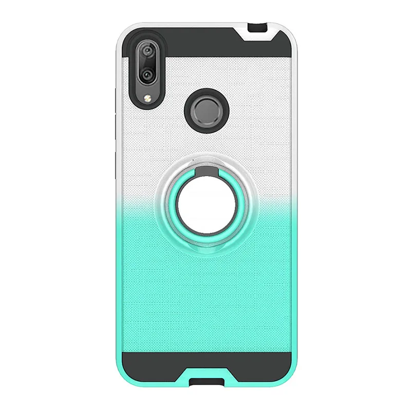 Для huawei наслаждаться 9 DUB-LX1 Y7 Prime DUB-L21 DUB-LX3 DUB-L23 для huawei Y7 Pro DUB-LX2 DUB-L22 ТПУ 2 в 1 чехол для телефона