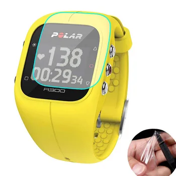 

3pcs Anti-Scratch PET Clear Protective Film Guard For Polar A300 Urbane Sporting Smart Watch Screen Protector Cover Protection