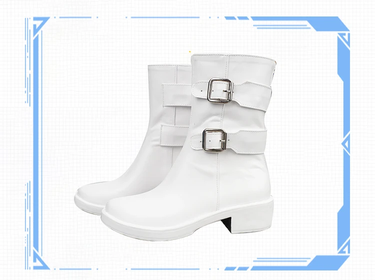 Tokyo Revengers Swastika Sano Manjiro Cosplay Shoes Boots Unisex White Trend