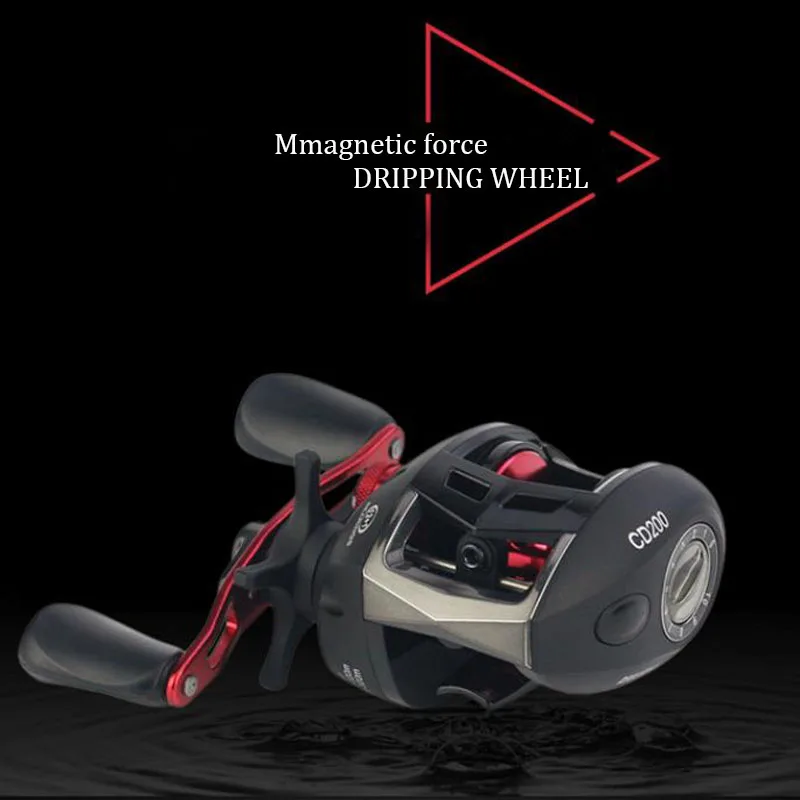 

Fishing reel Baitcasting 12+1BB fishing line sub-wheel sub-handle reel fishing gear jigging reel carretel pesca