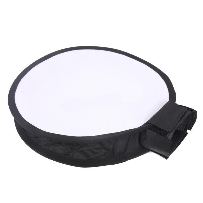 30cm Flash Diffuser 1" 30 см 40 см Рассеиватель Вспышки софтбокс портативный мини-раунд фотостудия съемки палаточный светильник куб рассеиватель для фотосъемки софтбокс - Цвет: 30cm Flash Diffuser
