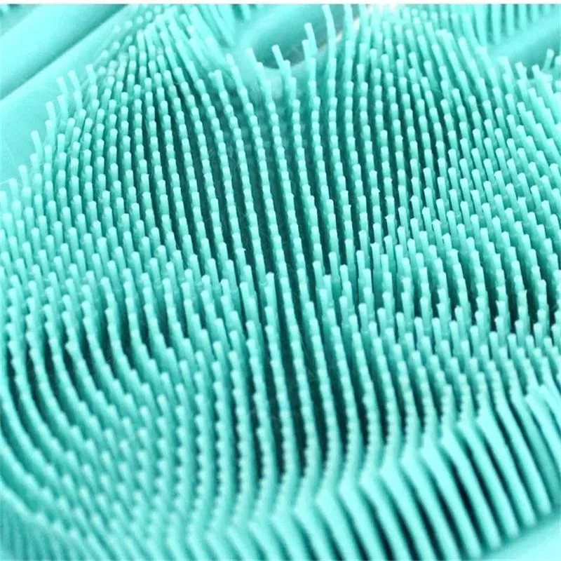 Pet Cat Grooming Glove Soft Silicone Dog Cat Pet Brush Glove Cat Cleaning Massage Brush Dog Bath Supplies Pet Glove Combs Tools