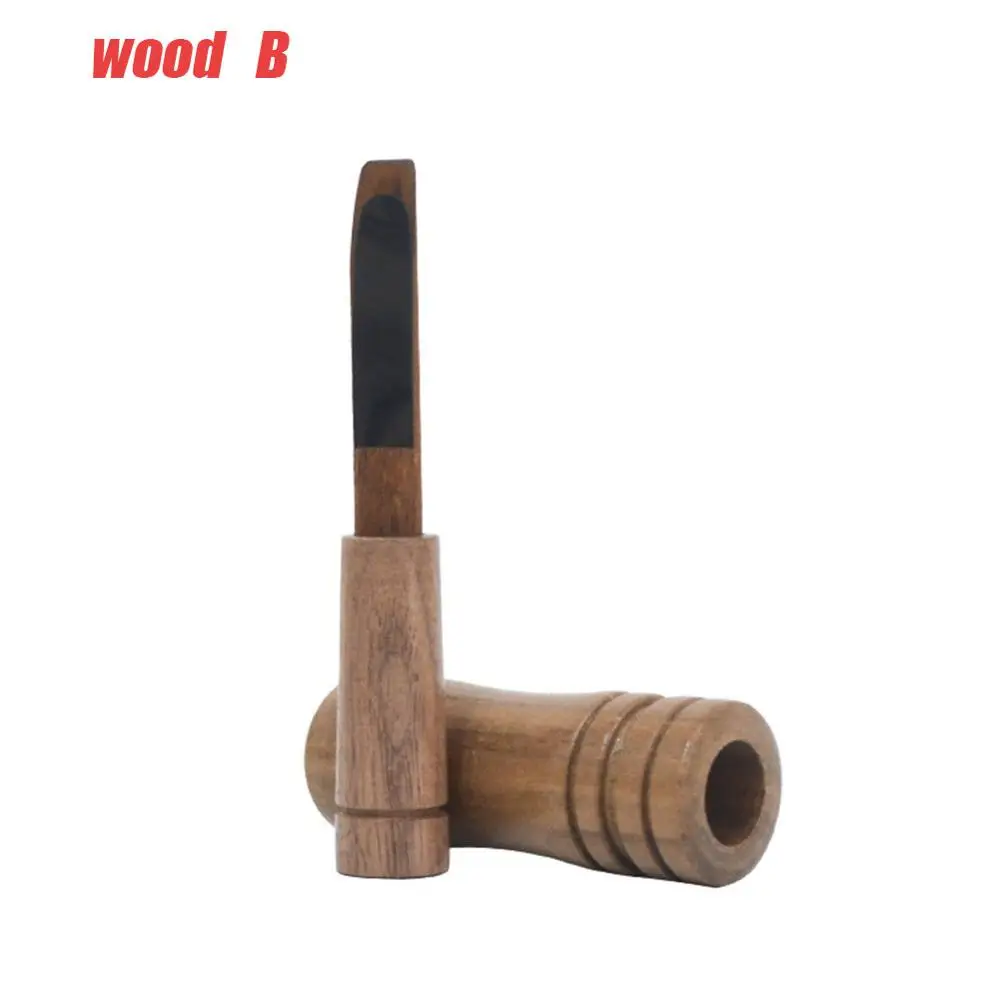wood B Горячая новинка охотничья приманка звонящий свисток Утка Вызов игра Грач Охотник специальная бионическая утка приманка охотничий звонящий свисток - Цвет: wood B