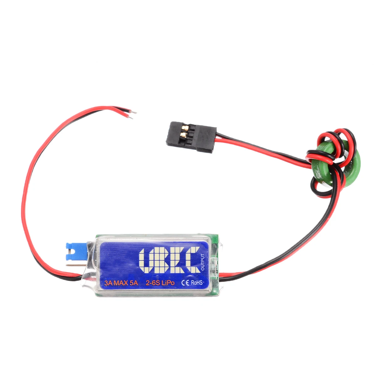 

For UBEC Switch 5V 6V Output Voltage 3A Max 5A Switch Mode Lowest RF Noise BEC Switching Regulator for RC Models Accessories