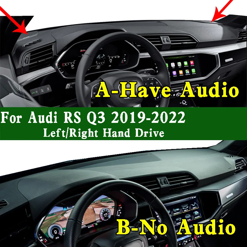 

Коврик для приборной панели Audi RS Q3 UK F3N F3B G2N G2B 2019-2022