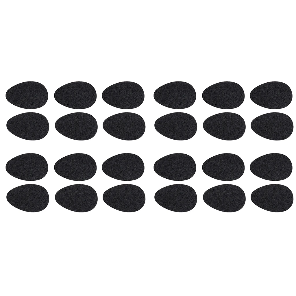 24Pcs Non-Skid Shoe Pad Stick on Bottom Shoe Rubber Adhesive Sole Protector