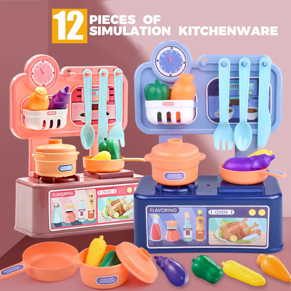 Игрушечная посуда для кухни, игрушечная посуда для детей, игрушки для ролевых игр, игрушки для обеденного стола и хобби, игрушки для моделирования кухни, горячая распродажа