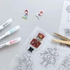 10Pcs A4 Inkjet Printing Shrinks film Plastic Sheet DIY Creative decorating printable shrink films 0.3mm thickness 5