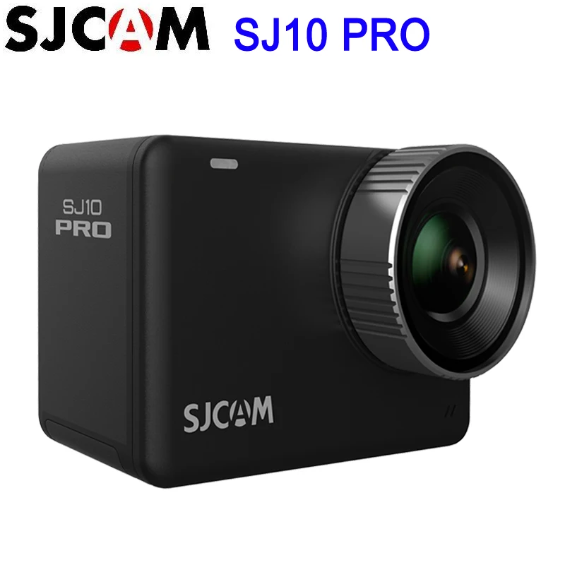 SJCAM-Cámara de acción remota SJ10 Pro, estabilizador giroscópico supersuave, WiFi, Chipset H22, 4K/60FPS EIS, Ultra HD, para deportes extremos