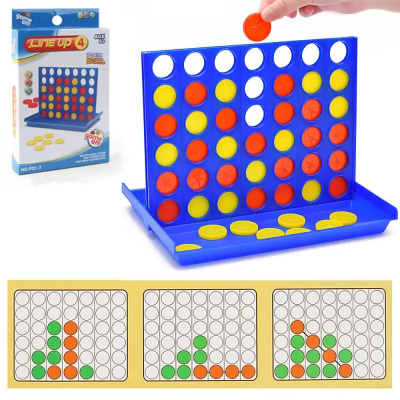 Board Game Connect 4 Game Classic Master Foldable Kids Children Line Up Row Board Puzzle Toy Gifts Board Game Parent-child Interactive Toys board game board game toy