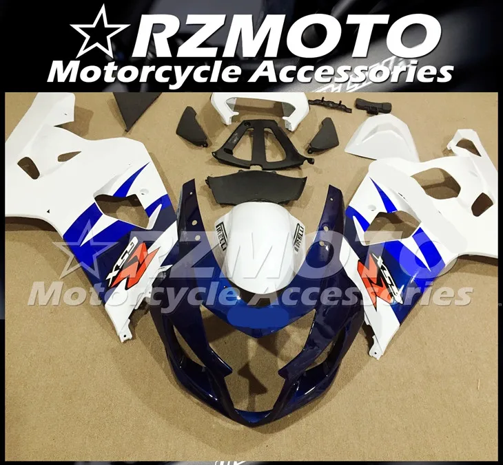 ABS мотоцикл обтекатель комплект для SUZUKI GSXR600 750 K4 2004-2005 год кузов литья под давлением Магазин № 1110
