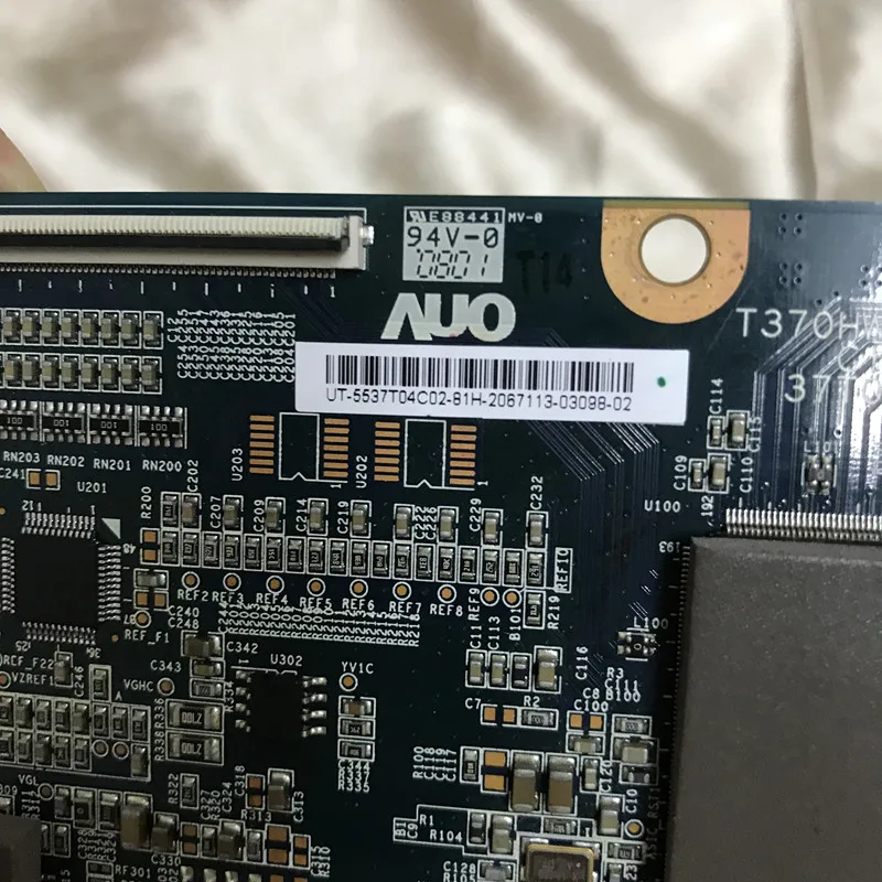Тест для samsung L37N3 LA37A550P1R логическая плата T370HW02 V402 37T04-C02