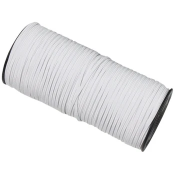 

1 Roll Flat Elastic Cords Material for DIY Masks m DIY Accessories Rope String Sewing Stretch Threads 200 Yard