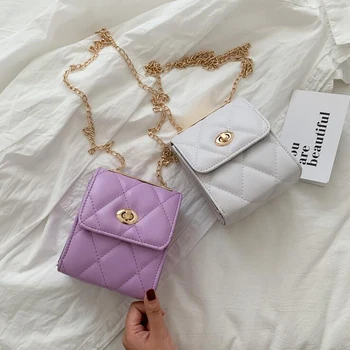 

2020 Summer Small Shoulder Bag Chain Strap Mini Crossbody Bags for Women Fashion Lady Handbags Phone Purses PU Leather Hand Bags