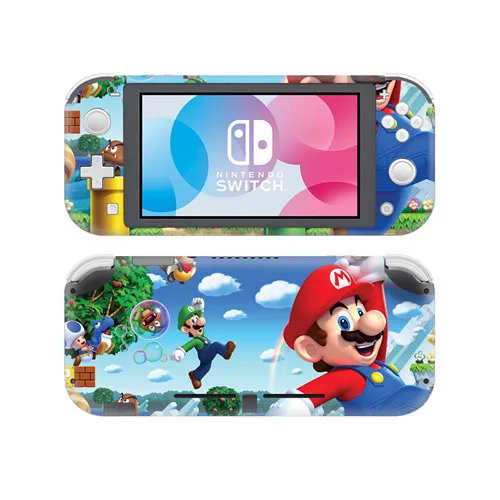 YSNSL0168 Супер Марио наклейка на кожу для nintendo Switch Lite консоль и контроллер протектор Joy-con переключатель Lite наклейка на кожу - Цвет: YSNSL0168