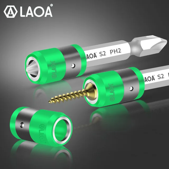 LAOA-destornillador eléctrico de anillo magnético, herramienta magnética potente 5