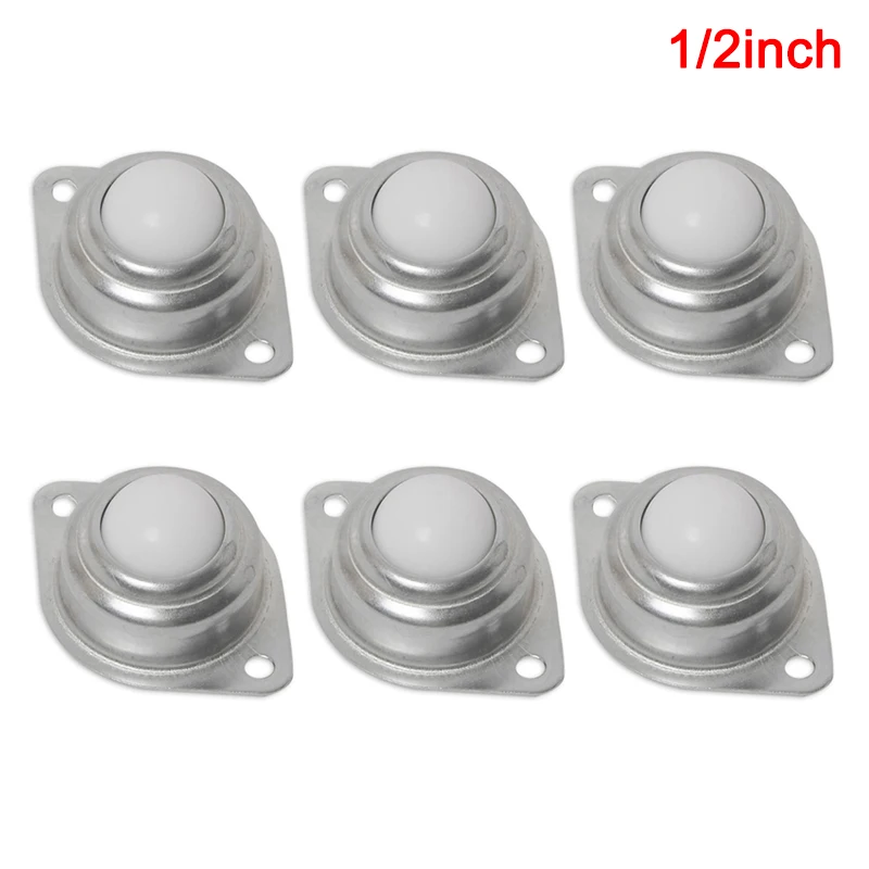 6pcs Роликовый шариковый подшипник, ролик, круглое прочное колесо быка для системы обработки PR - Цвет: 6pcs