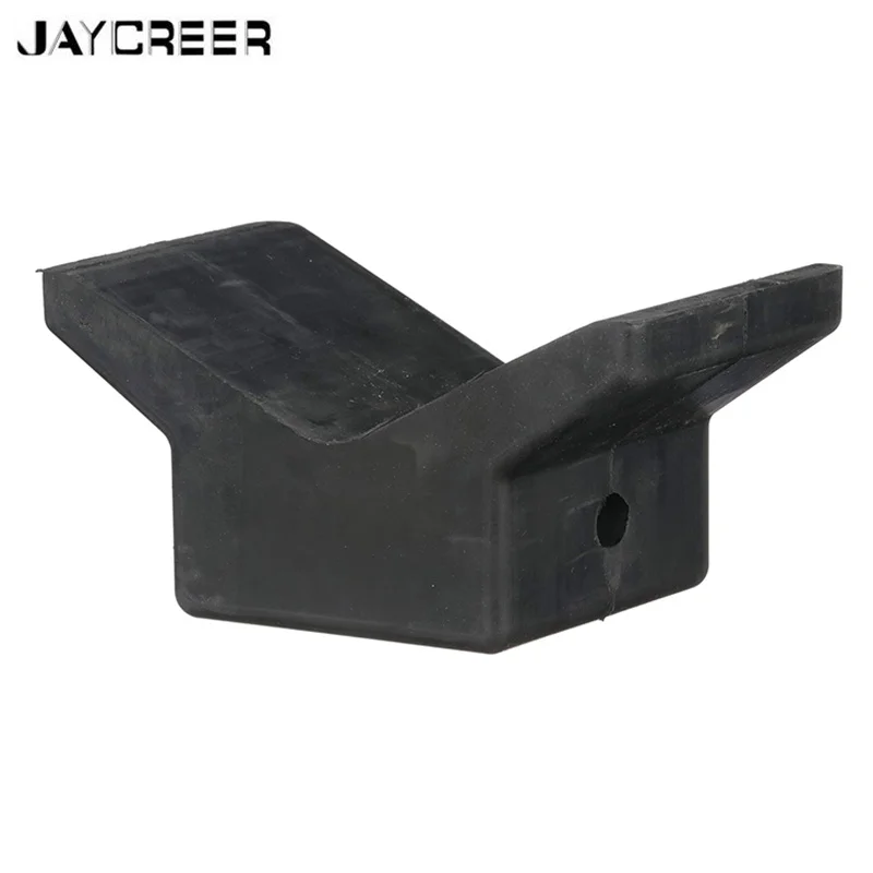 JayCreer Boat Trailer Nature Rubber Bow Stop V-Block boat trailer bow stop