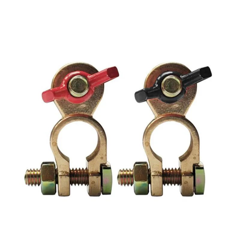 2 шт./компл. зажим для клеммы автомобильной батареи грузовика сплав быстрое