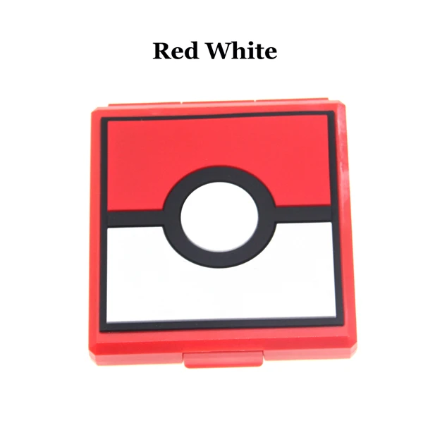 Red White Лидер продаж, чехол для игровой карты NS, коробка для хранения для kingd, переключатель игровой памяти, SD Держатель для карт, коробка для переноски картриджей - Цвет: Red White
