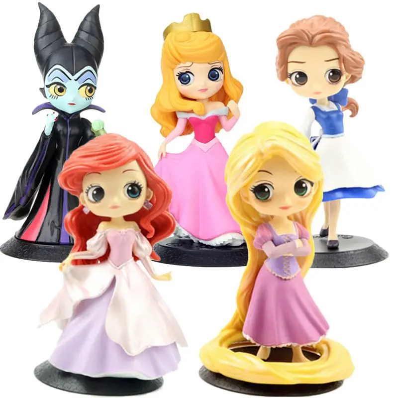 НОВЫЙ Q posket Petit Злодеи Потомок 2 Maleficent Cruella de Vil queen фигурка модель игрушки для детей