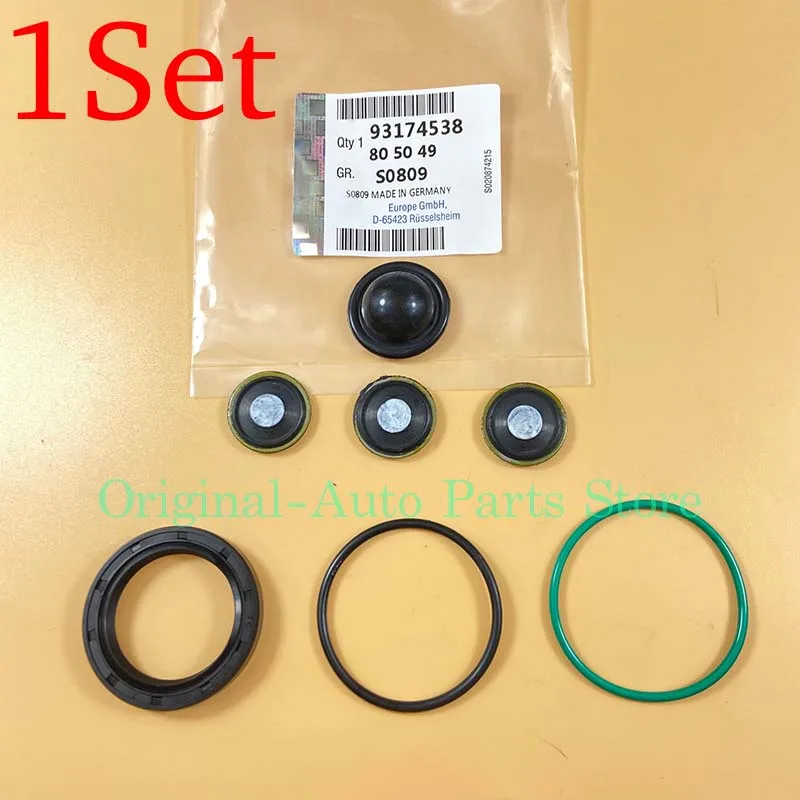1Set Original High Pressure Fuel Pump Repair Kit Oil- Seal For Opel Vauxhall Zafira Astra Vectra 2.2 93174538 815049 24465785