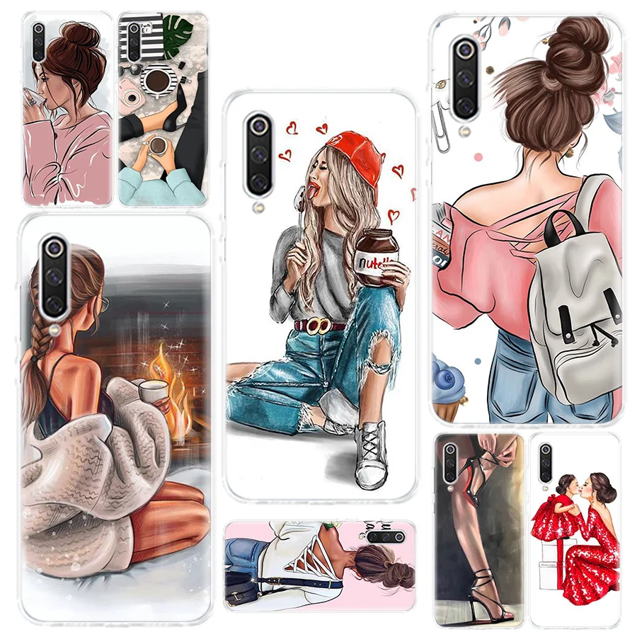  Queen Princess для девушек визуально увеличивающие boss кофе чехол телефона Redmi 4 4A 4X 5 5A 6 6A