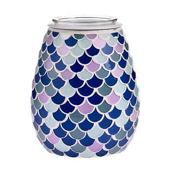 

Essential Oil Diffuser Glass Wax Melt Warmer Electric Incense Wax Tart Burner Fragrance Night Light Aroma Decorative Gifts Decor