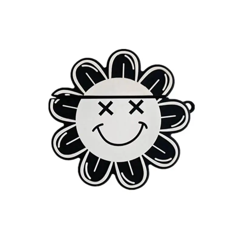 

Beautiful Sunflower Pattern Protective Case Soft Silicone Cover for Airpods 1/2