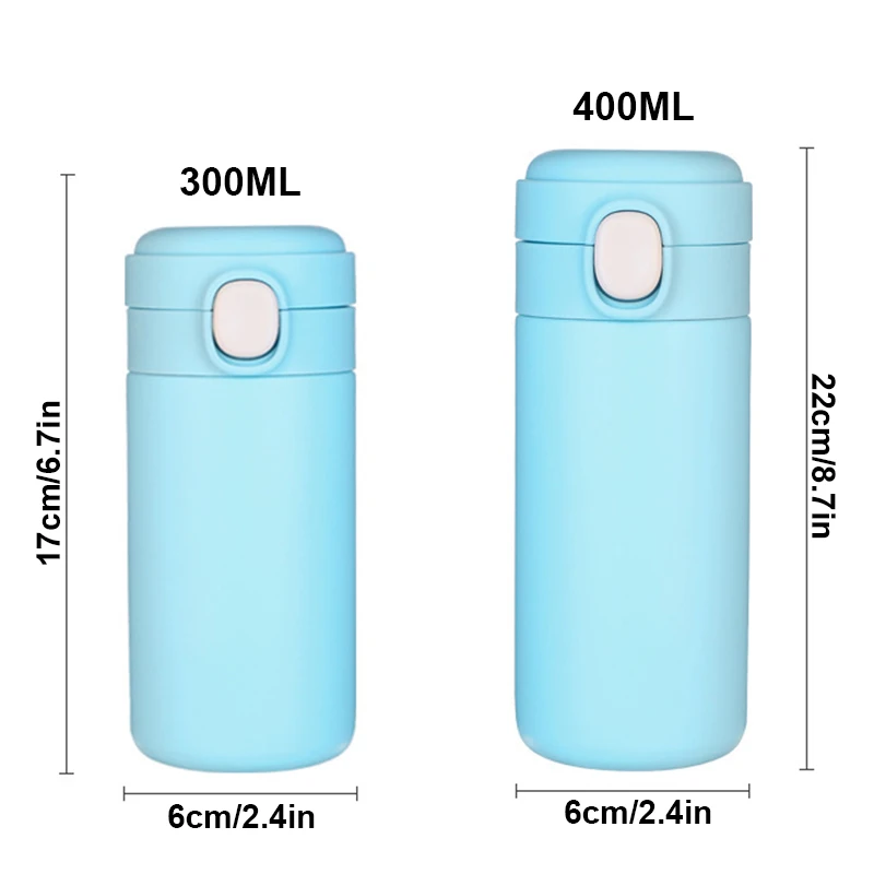 GOALONE 300/400ml Stainless Steel Vacuum Flask Portable Mini Thermos Cup BPA Free Coffee Travel Mug Leakproof Sports Water Flask GOALONE 300/400ml Stainless Steel Vacuum Flask Portable Mini Thermos Cup BPA Free Coffee Travel Mug Leakproof Sports Water Flask
