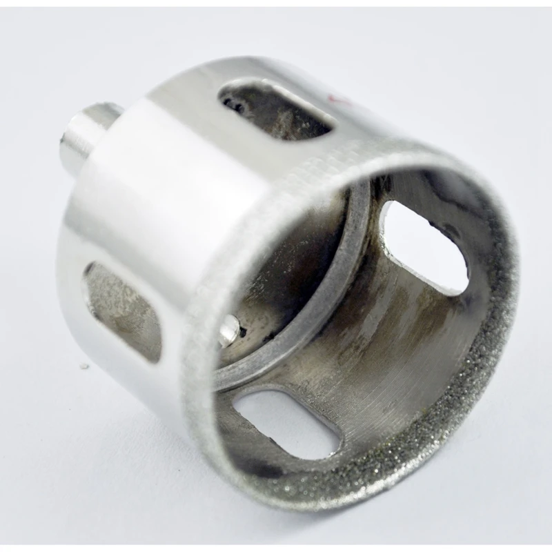 SODIAL(R) Алмазное покрытие наконечник 40 мм стекло Отверстие пила резак бит|Сверла| |