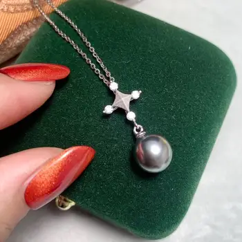 

Cross Styel 925 Sterling Silver Pendant Base Findings Jewelry Parts Fittings Accessories for Pearls Stones Beads Coral Agate