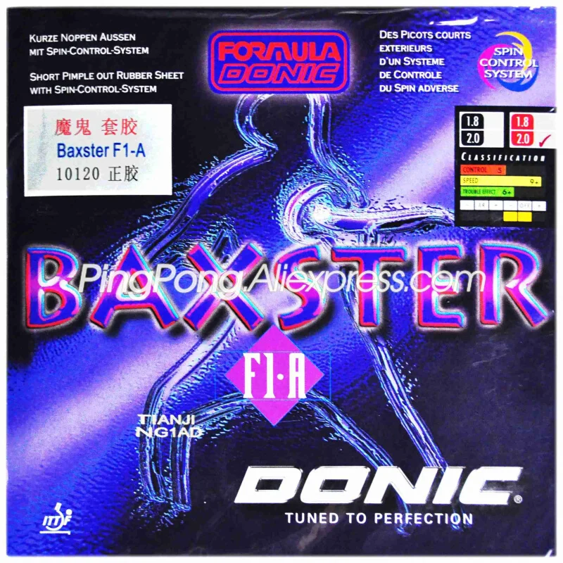 Donic Baxster F1 A 卓球ラバーピップアウトオリジナル Donic ピンポンスポンジ Tennis Rubber Rubber Ping Pongtable Tennis Rubber Aliexpress