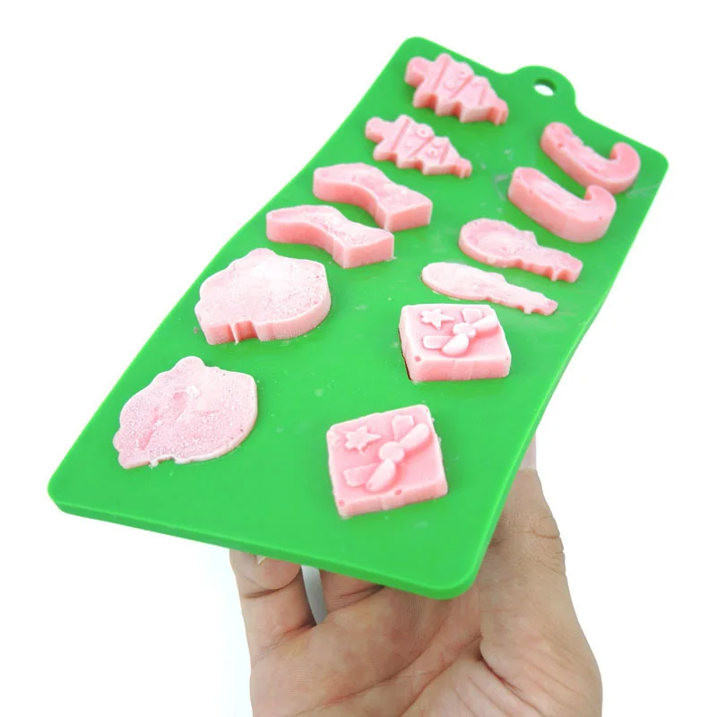 6 форм DIY 3D шоколадная силиконовая форма шоколадные формы для выпечки антипригарная желатиновая Пудинг Форма сахарное ремесло кухонное оборудование