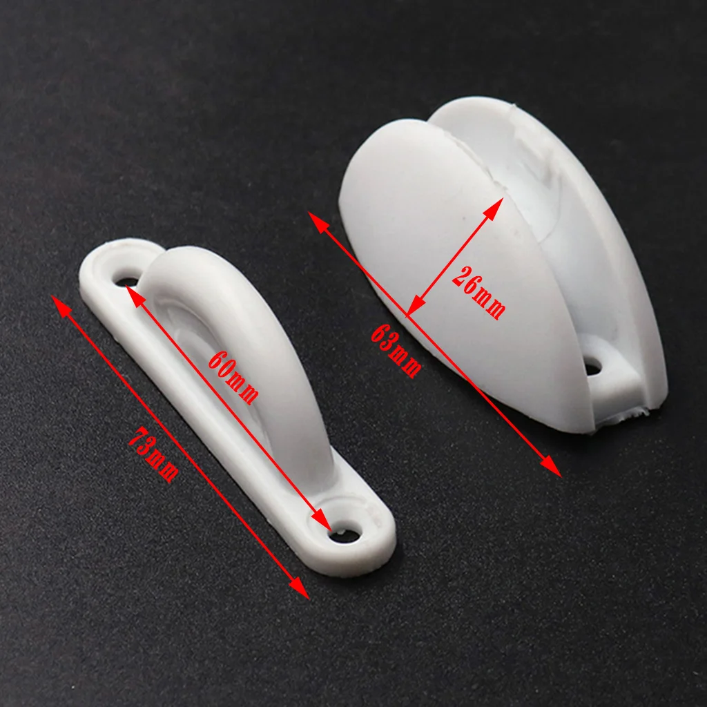 Nylon Door Catch Stop for RV Camper Trailer Boat Travel Motorhome Caravan White