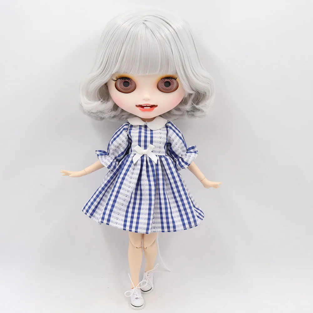 ICY 1/6 Blyth Кукла под заказ № BL1003 белая кожа и соединение тела с открытым ртом матовое лицо для девочки Подарочная игрушка