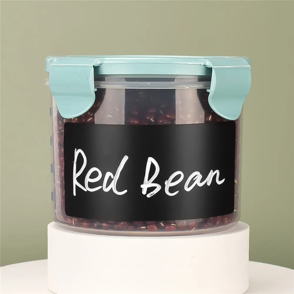 36pcs Spice Jars Stickers Waterproof Kitchen Label Sticker Blackboard Sticker Organizer Storage Bottles Stickers Labels Tags label stickers