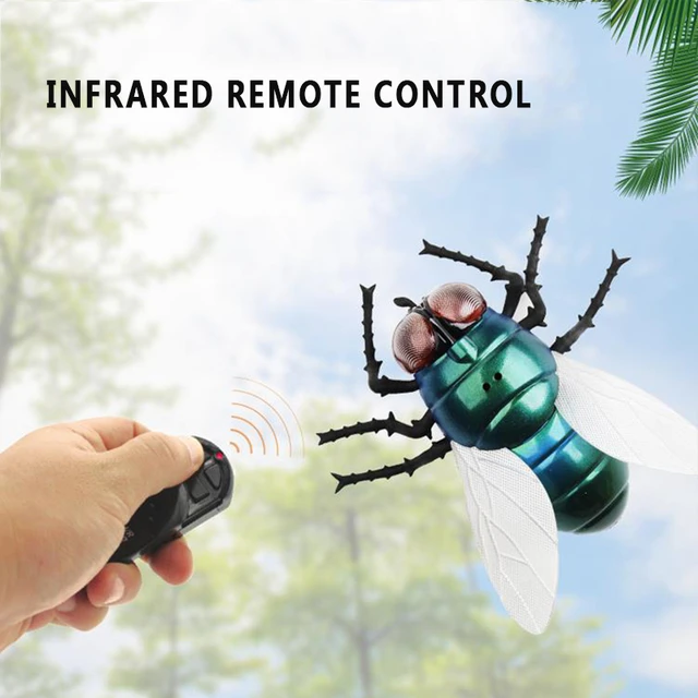 funny] Trick Toys Remote Control Animal Led Light Ir Rc Insects Bee Honeybee  Electronic Pet Robot Model Prank Toy Joke Toy Gift - Electronic Pets -  AliExpress