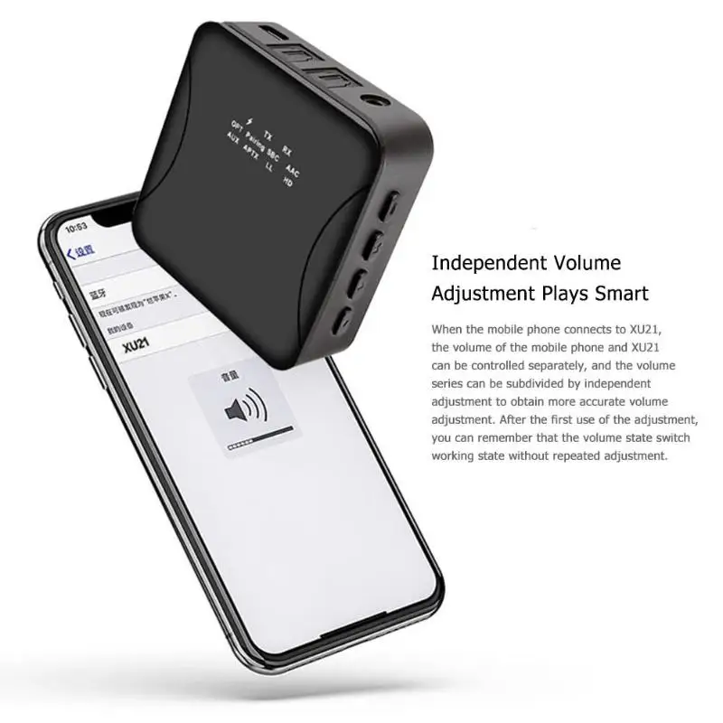 Bluetooth 5,0 передатчик беспроводной аудио приемник w/оптический Toslink/AUX автомобиль мобильные телефоны Android IOS Телефон и прокладка адаптер