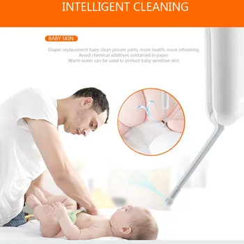 

Waterproof Portable Electric Body Cleaner Washer For Baby Mother Elderly engergy saving body Washer cleansing rinser #40