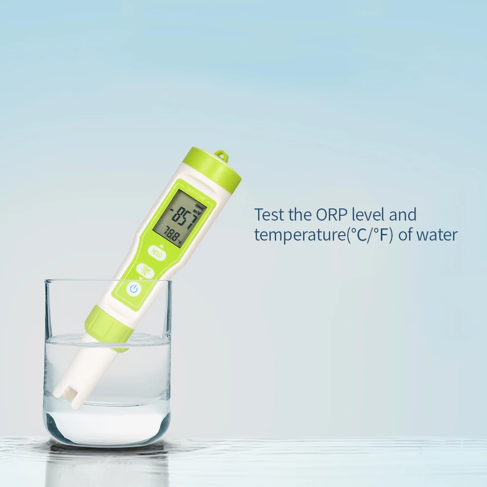 Pen Type ORP/TEMP Meter Thermometer Professional ORP Water Quality Tester Oxidation Reduction Potential Monitor